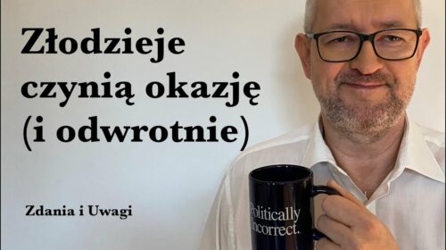 Złodzieje czynią okazję (i odwrotnie)