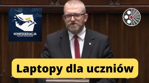 Konfederacja nie poprze tzw. “14.emerytury” i laptopów!