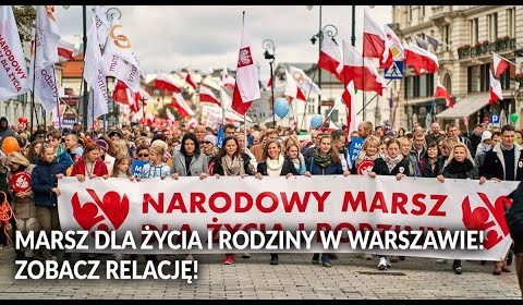 Marsz dla Życia i Rodziny w Warszawie 2023