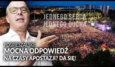 Mocna odpowiedź na czasy apostazji? Da się!