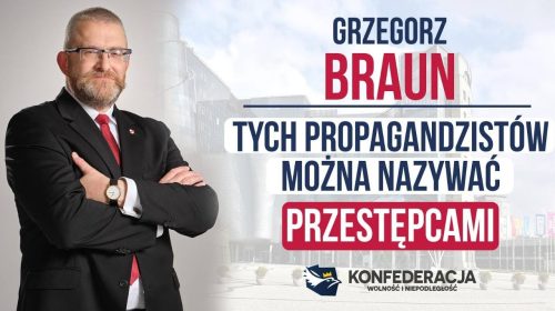 Tych propagandzistów można nazywać przestępcami!