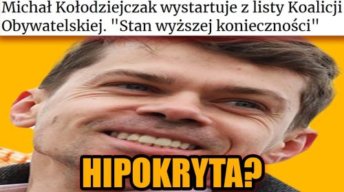 Czy Kołodziejczak to hipokryta?