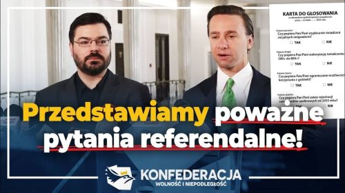 Poważne pytania referendalne!