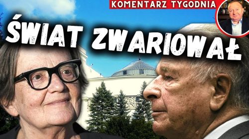 Dużo szczęścia Agnieszki Holland i wybory zgodnie z ustaleniami Kiszczaka i kolaborantów z Magdalenki