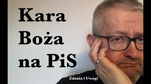 Kara Boża na PiS