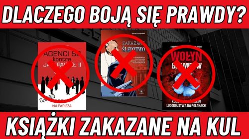 Książki o Janie Pawle II wyrzucone z KUL im. JPII