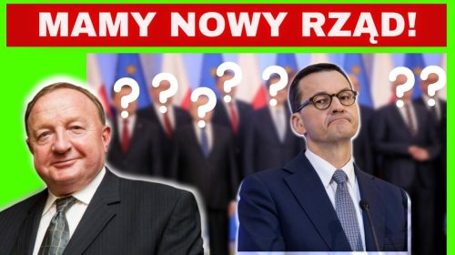 Morawiecki ogłasza skład nowego rządu!