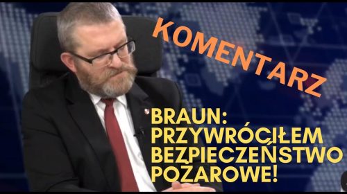 Czy Braun przywrócił bezpieczeństwo pożarowe w Sejmie?