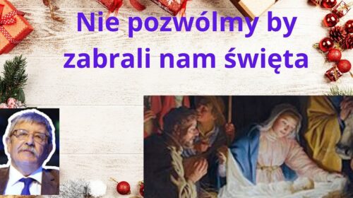 Ratujmy święta Bożego Narodzenia