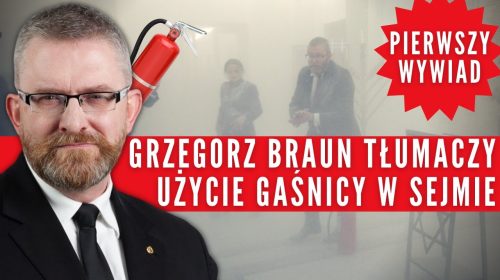 “Żałuję, że nie trafiłem na gaśnicę pianową”