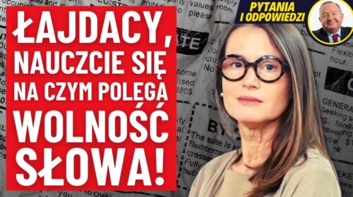 Nauczcie się na czym polega wolność słowa!