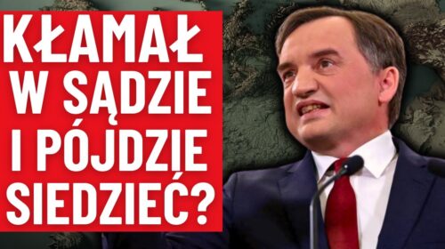 Prokuratura zajęła się Ziobrą! Czy były minister sprawiedliwości trafi za kratki?