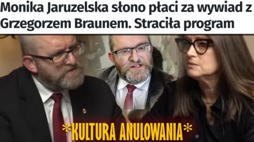 Traci pracę za wywiad z Braunem!