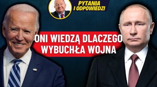 Chciałbym wiedzieć, co Biden powiedział Putinowi, bo poznałbym przyczynę wojny Rosji z Ukrainą