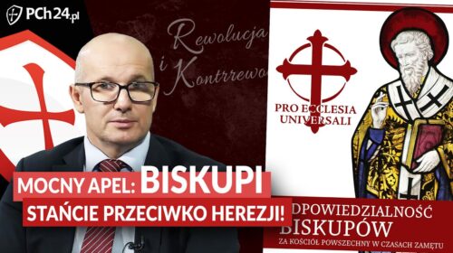 Biskupi, stańcie przeciwko herezji w kościele!