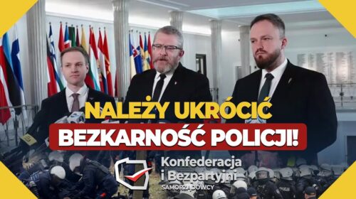 Należy ukrócić bezkarność policji