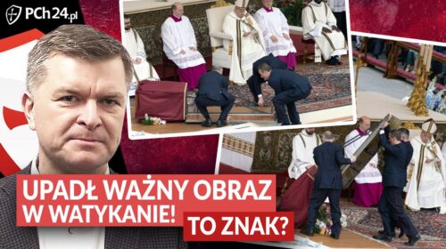 Upadł ważny obraz w Watykanie. To znak z nieba?