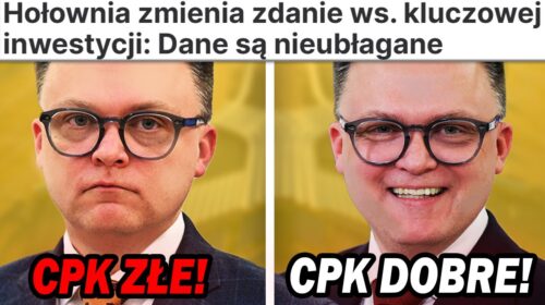 Transformacja Hołowni w sprawie CPK