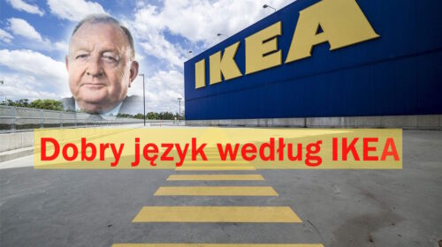 Dobry język według IKEA