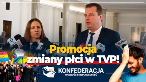 Promocja zmiany płci w TVP!