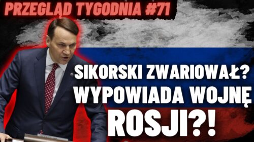 Sikorski wypowiedział dyplomatyczną wojnę Rosji!