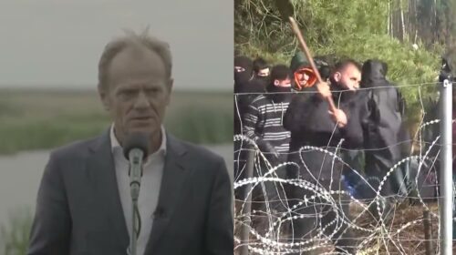 Tusk: to są biedni ludzie którzy potrzebują pomocy