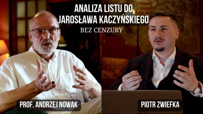 Analiza listu do Jarosława Kaczyńskiego