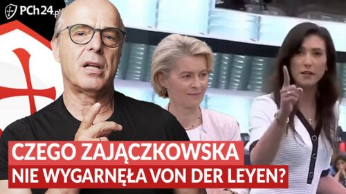 Czego Zajączkowska nie zdążyła wygarnąć Urszuli von der Leyen?