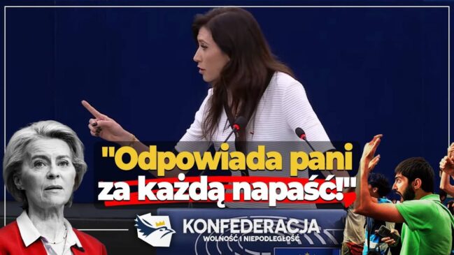 Ewa Zajączkowska miażdży Ursulę von der Leyen w Parlamencie Europejskim!