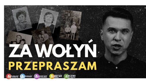 Przepraszam za Wołyń