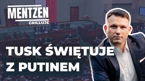 Tusk świętuje z Putinem