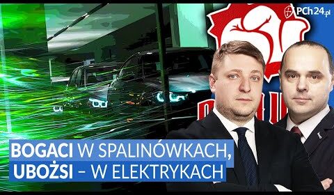 Bogaci w spalinówkach, dla uboższych – ciasne elektryki