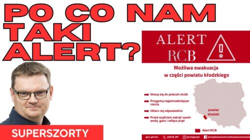 Alert RCB. Listek figowy rządu?