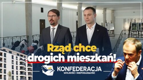 Rząd chce drogich mieszkań!