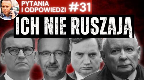 W aresztach są płotki. Dlaczego nie ruszają Kaczyńskiego, Morawieckiego, Ziobry?