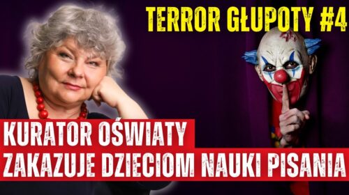 Absurd! Kurator oświaty zakazuje uczyć dzieci pisać!