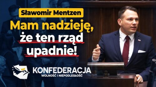 Niech ten rząd już UPADNIE zanim doprowadzi do wielkiej katastrofy