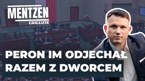 Peron im odjechał razem z dworcem