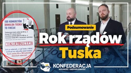 Rok po wyborach, Polska pogrąża się w kryzysie i anarchii!