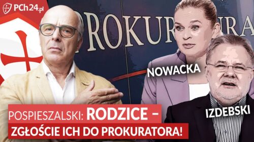 Nowacka i prof. Izdebski? Zgłoście ich do prokuratury!