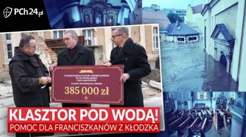 Klasztor pod wodą. Pomoc dla Franciszkanów z Kłodzka