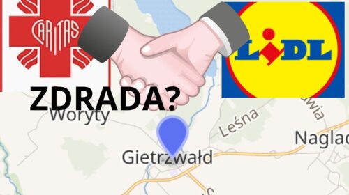 Lidl finansuje Caritas. Caritas wspiera niemiecki koncern