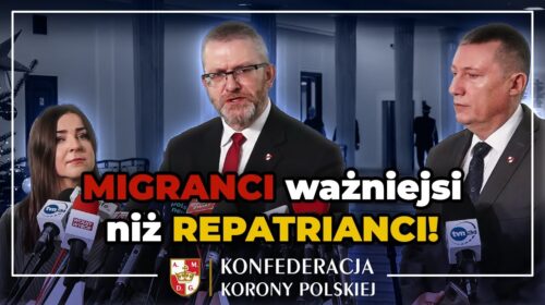 Migranci ważniejsi niż repatrianci!