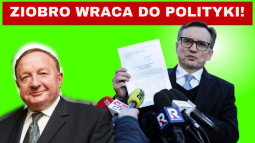 Powrót Ziobry. Wraca do polityki?