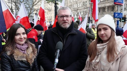 Relacja z protestu rolników (3.01.2025)