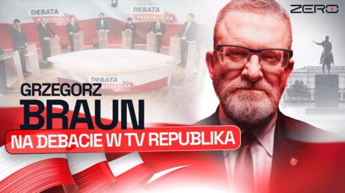 Wszystkie wypowiedzi Grzegorza Brauna w debacie TV Republika